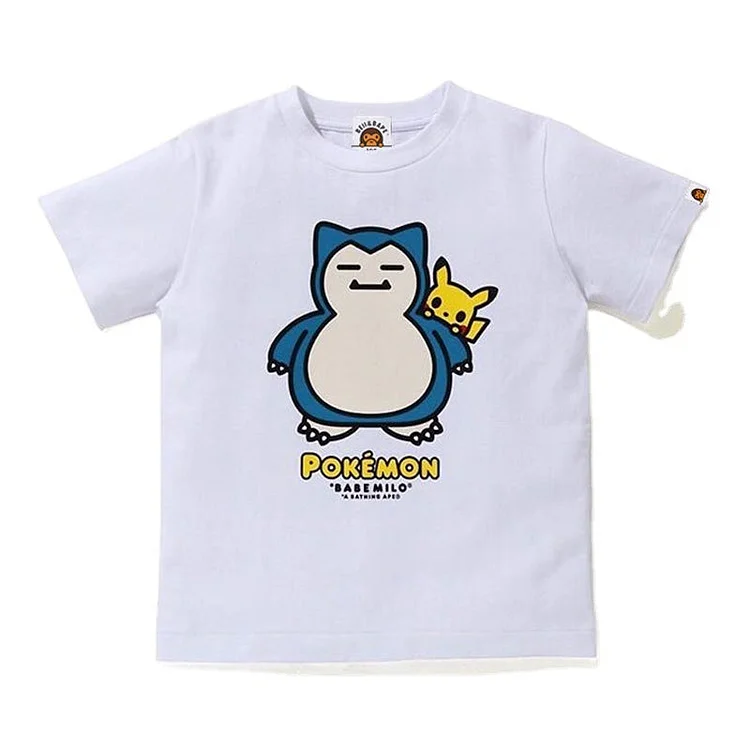 A Ape Print for Kids T Shirt T-shirt Cotton Short Sleeve