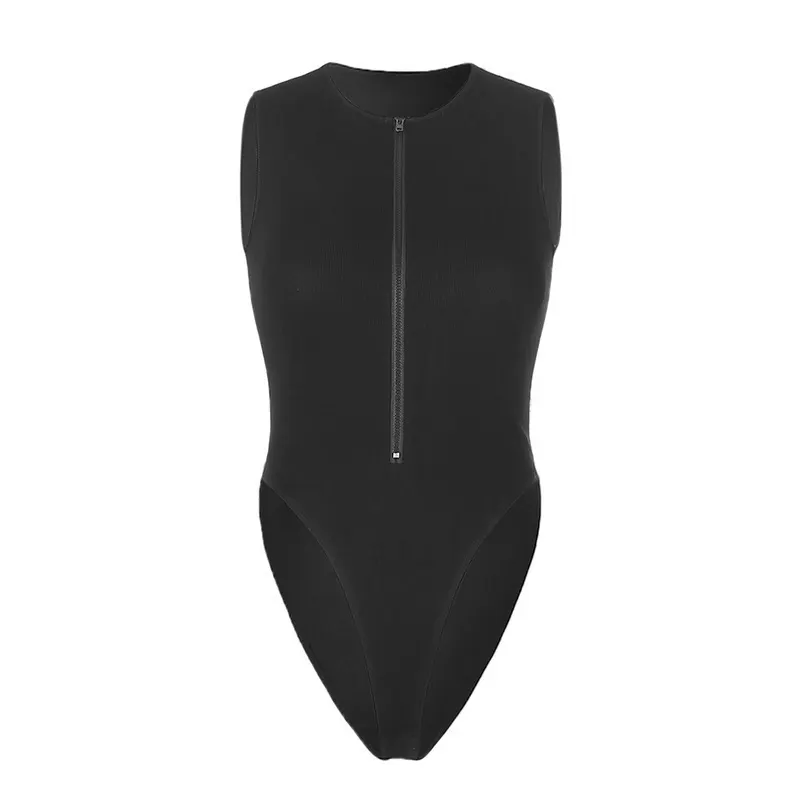 Uveng Uveng Cool And Refreshing Sexy Sleeveless Sleeveless Onesie Women's Fashion Pure Color Versatile Bodice Woman