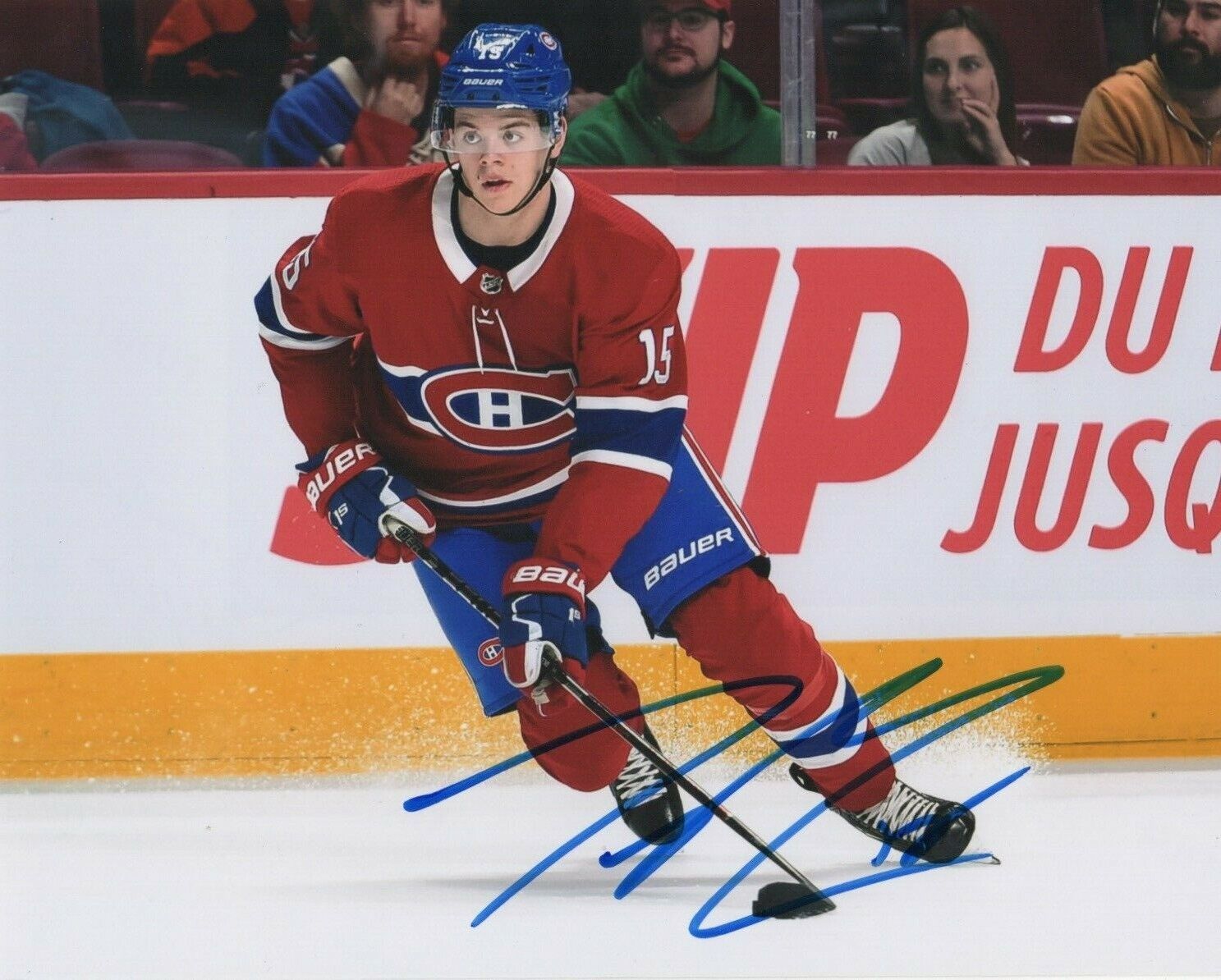 Montreal Canadiens Jesperi Kotkaniemi Signed Autographed 8x10 NHL Photo Poster painting COA #15