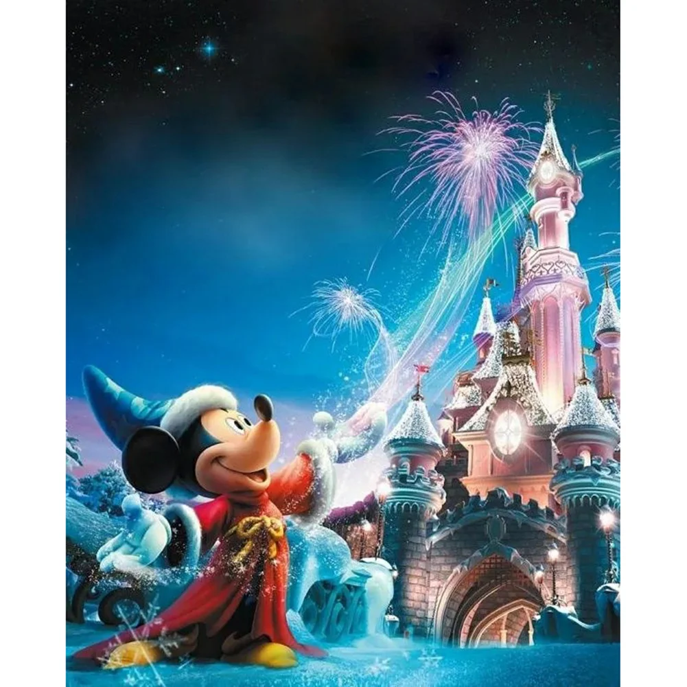 Full Round Diamond Painting 30*40cm - Mickey