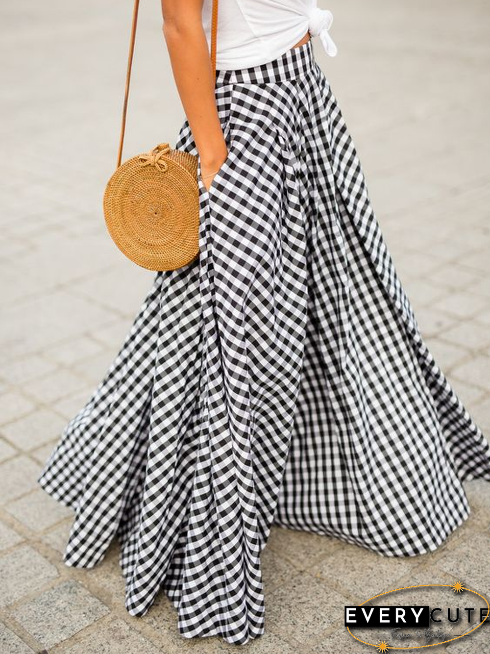 Checkered/plaid Vintage Skirt