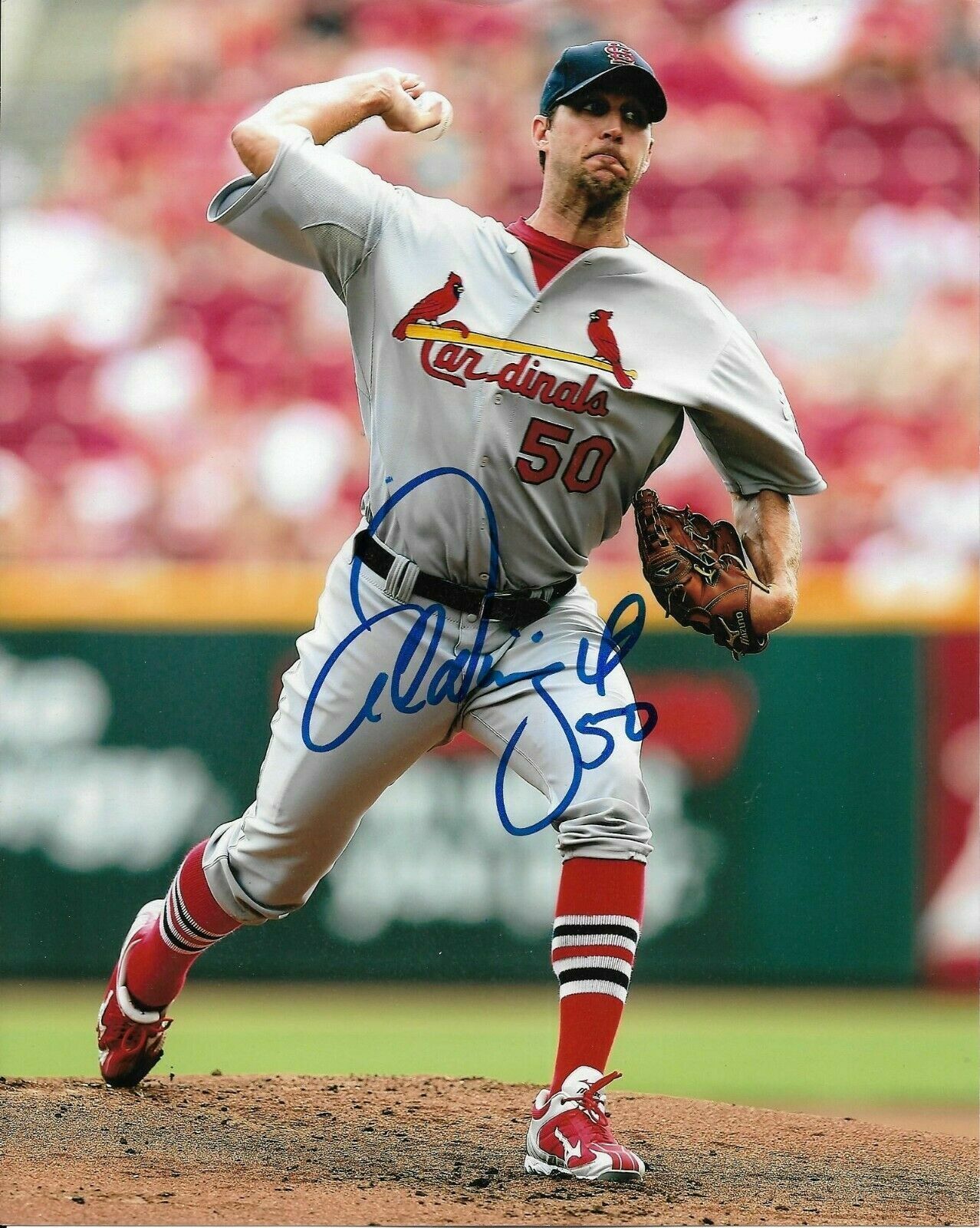 Adam Wainwright Autographed Signed 8x10 Photo Poster painting ( Cardinals ) REPRINT