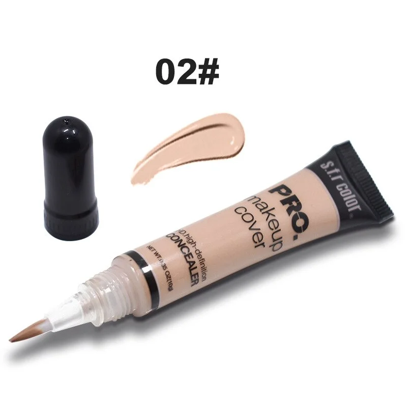 Xpoko 12 Colors Face Make Up Concealer Acne Contour Brightening Isolation Liquid Foundation Water Proof Full Cover Dark Circles Cream