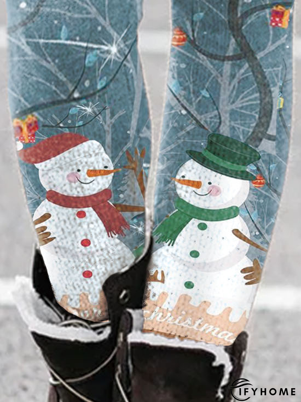 Christmas Snowman Flannel Pants | IFYHOME