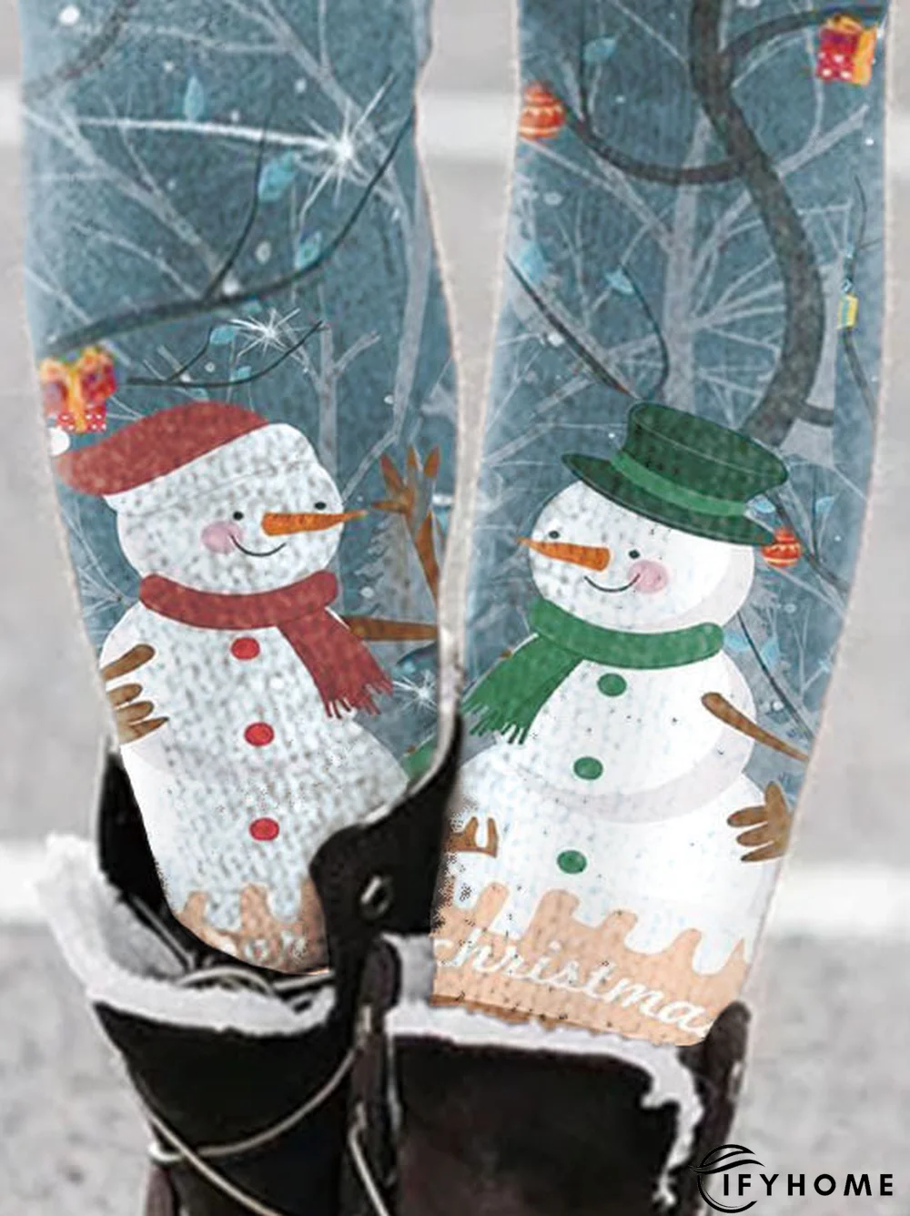Christmas Snowman Flannel Pants | IFYHOME
