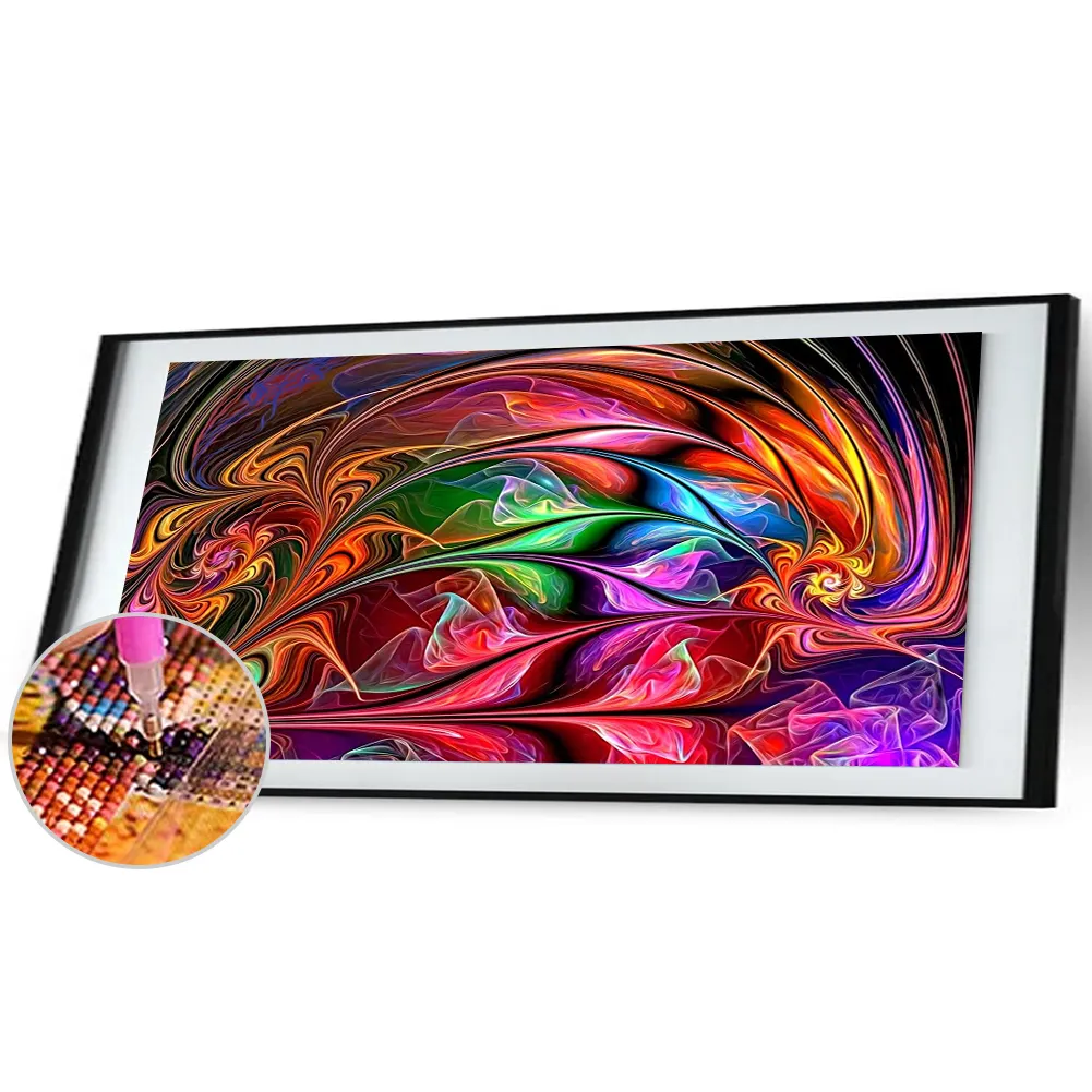 Diamond Painting - Full Round Drill - Colored Light(80*40cm)