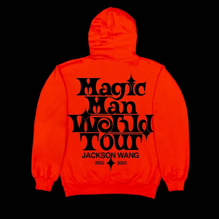 JACKSON WANG World Tour MAGIC MAN Album Hoodie