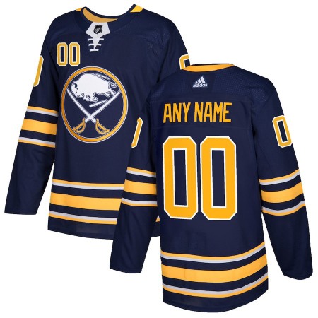 Men's  Buffalo Sabres Personalized Authentic Navy Home Stitched NHL Jersey
