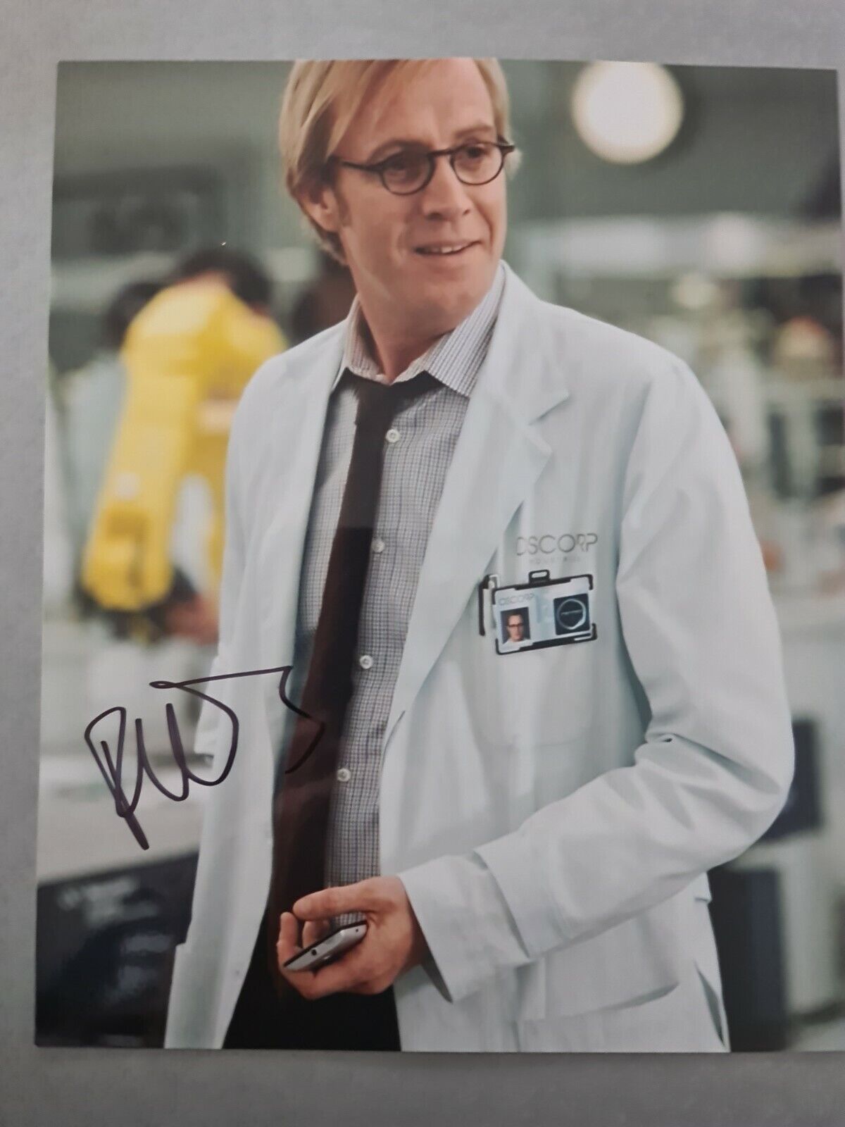 Rhys Ifans - The Lizard in the Amazing Spider-Man - hand signed Photo Poster painting - 10 X 8