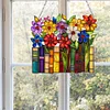 DIY Books And Flowers Diamond Painting Pendant (Single-Sided)