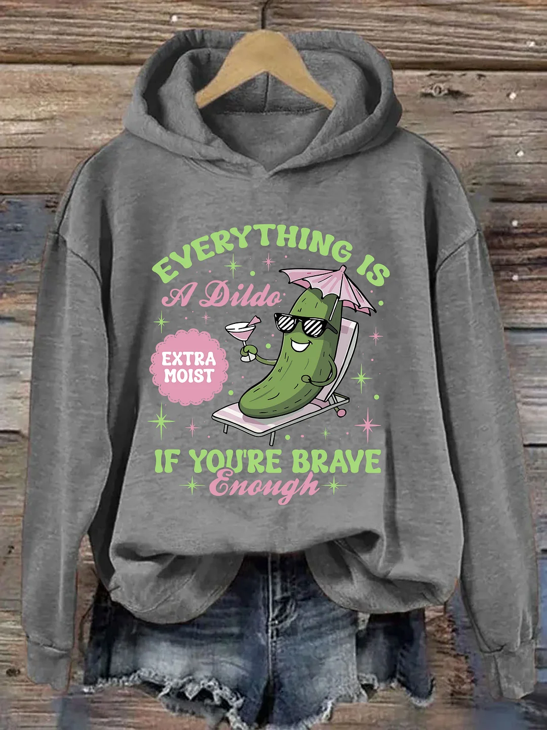Everything Is If You're Brave Hoodie
