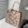 Lovely Flower Decal Tote Shopping Lunch Gift Bag