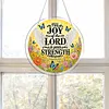 Letters DIY Diamond Painting Acrylic Special Shape Pendant Hanging Kit