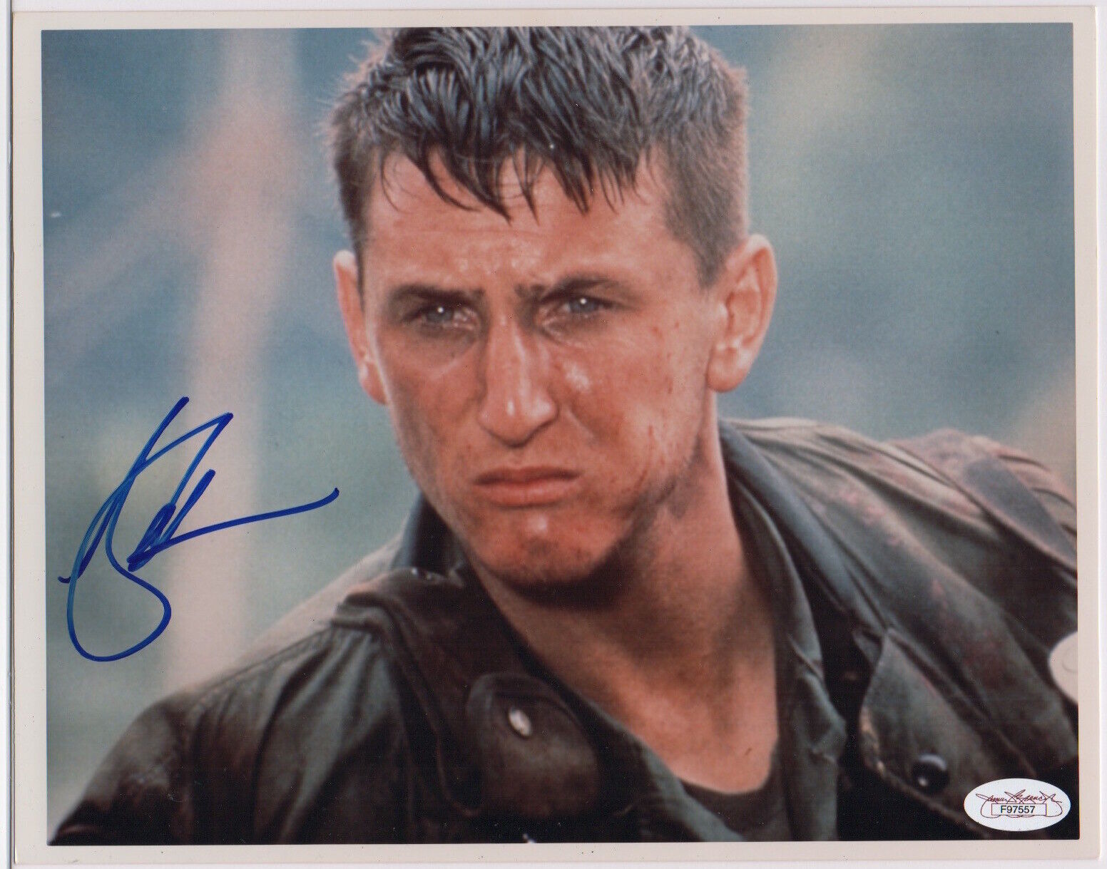 SEAN PENN signed Casualties of War 8x10 Photo Poster painting AUTOGRAPH JSA rare tough auto Milk