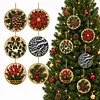 6pcs DIY Pearl Diamond Painting Christmas Tree Hanging Ornaments