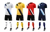 Men's Customizable Summer Sports Shirt Uniform Youth Soccer Jersey Set Name Custom Design Twill Custom Sublimation Short OEM