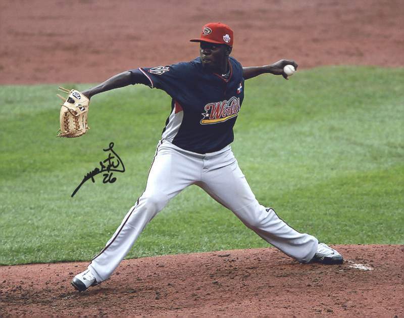 Leyson Septimo authentic signed baseball 8x10 Photo Poster painting W/Cert Autographed (A0084)