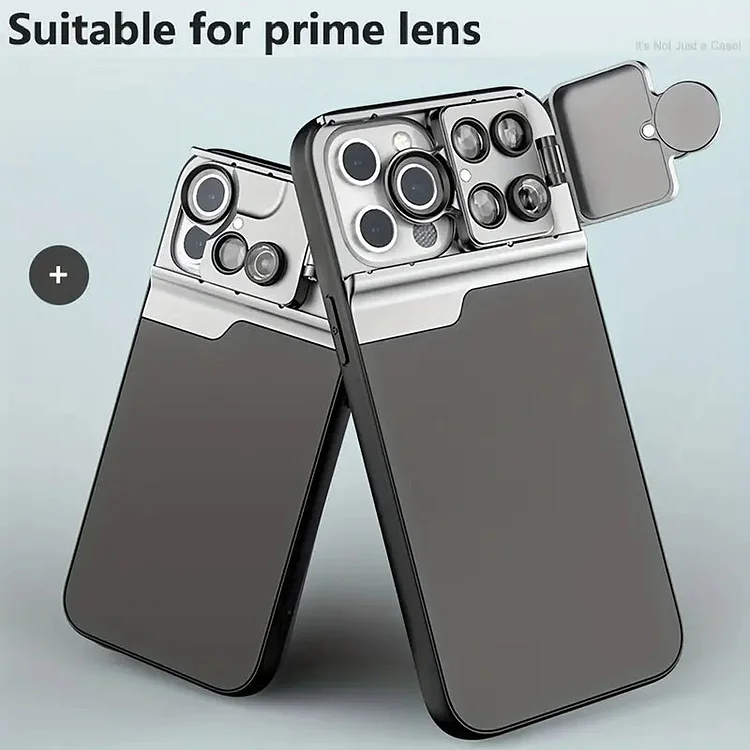 Five-In-One Lens with Telephoto and Macro External Fish Eye Macro Lens For iPhone case