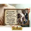 【Pre-order Until March 10】Personalized Photo/Name: Couple Husband Wife God Blessed The Broken Road Photo Gift Vintage Metal Sign//Wooden Signs