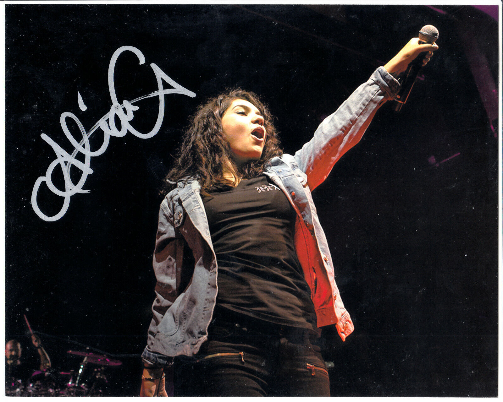 Alessia Cara Canadian singer songwriter pop hot young singer Signed 8x10