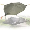 [US Local Warehouse] Camping Hammock with Mosquito Net Waterproof Rainfly 3 Point Hammock Tent 660 LBS Load Capacity 2-Person Tree Tent Hammocks for Outdoor Backpacking & Hiking