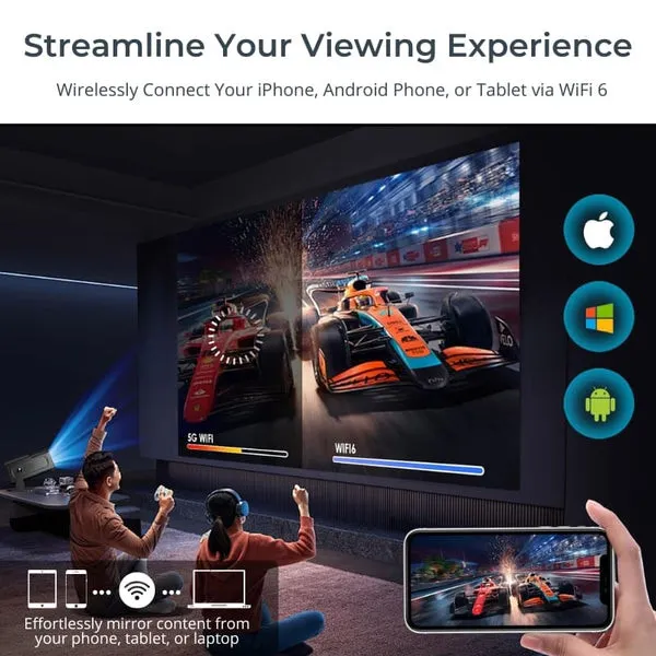Vision Projector Pro - Home Theater Experience
