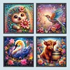 Animal - Round AB Drills Diamond Painting(35x35cm)