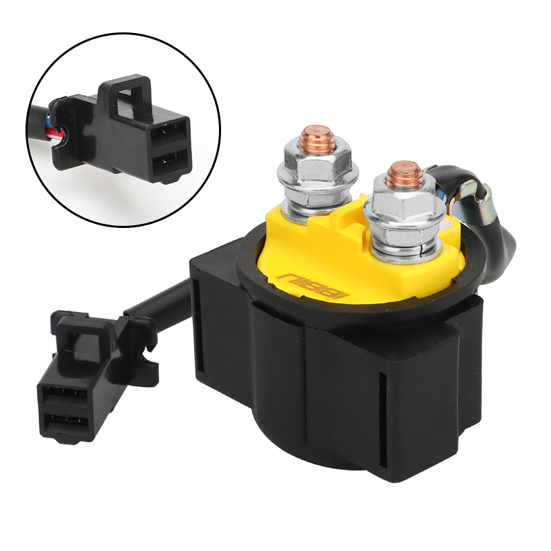 NIBBI Motorcycle Starter Solenoid Relay Ignition System Relays Motor Signal Flasher  For Honda GY6 Yamaha Suzuki ATV Electrical