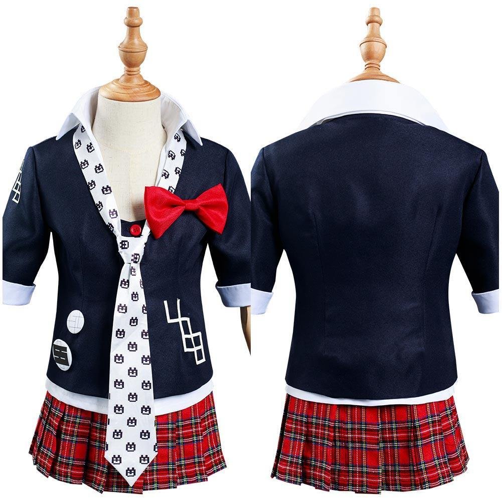 Kinder Danganronpa Junko Enoshima Cosplay Kostüm Uniform für Mädchen