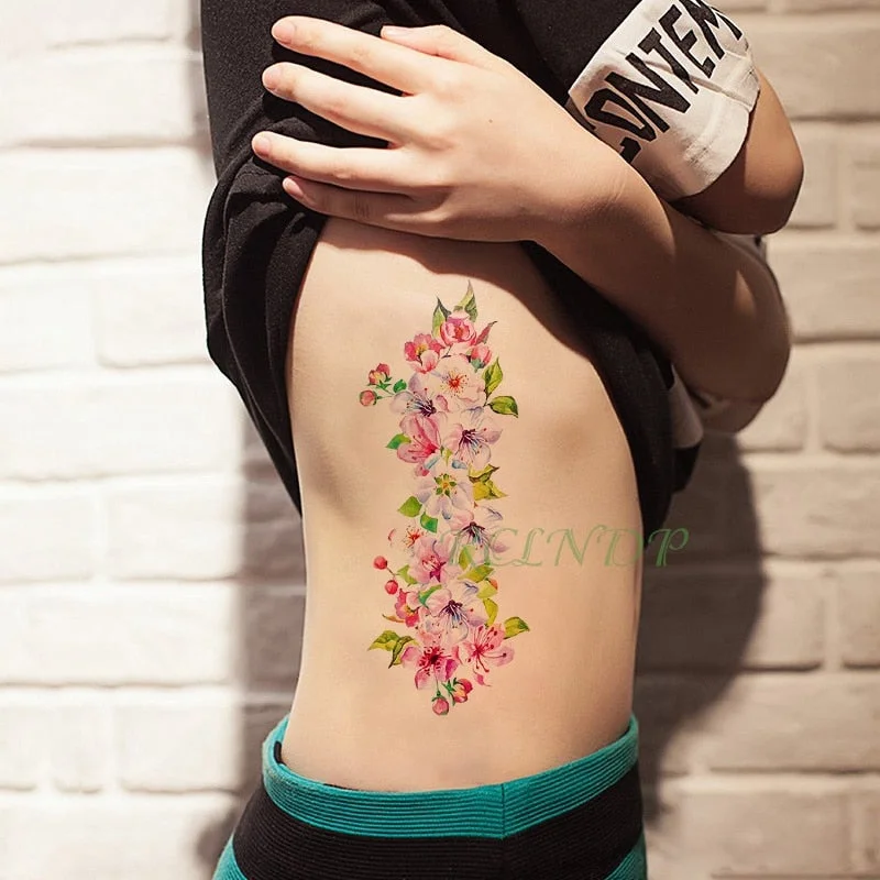 Waterproof Temporary Tattoo Sticker watercolor Music Note tatto stickers flash tatoo fake tatouage art hand foot for girl women