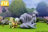 1/20 Scale World Zukan Growlithe & Ninetales - Pokemon Statue - FLF Studio [In Stock]