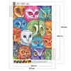 Diamond Painting-DIY Crystal Rhinestone Owl