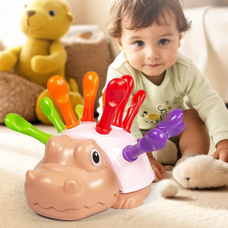 Children’s Little Hedgehog Baby Training Fine Motor Concentration Baby Hand-eye Coordination Puzzle Early Education Toys