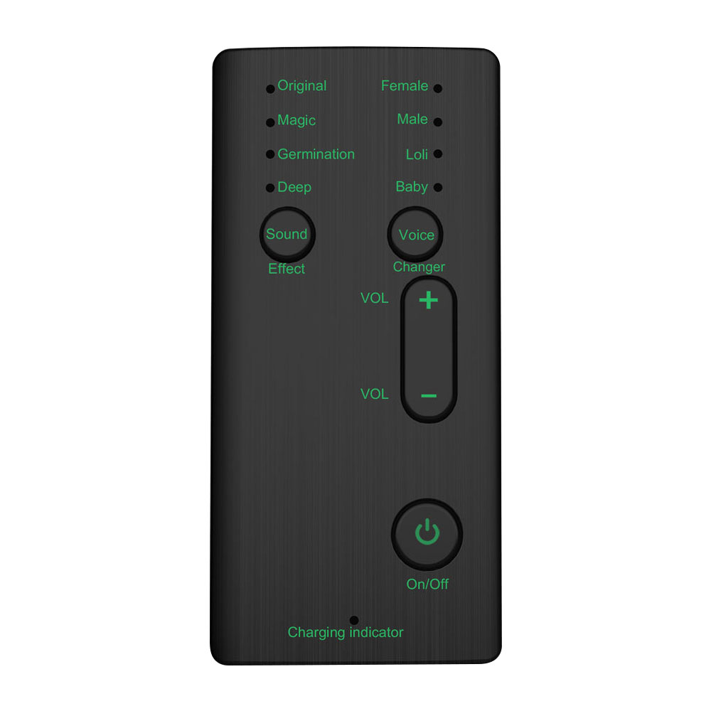 

Microphone Voice Changer Adapter 7 Sound Changes for Cell Phone Tablet Game, 501 Original