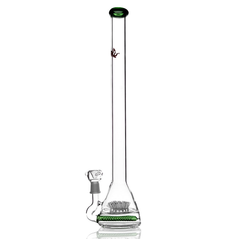 20 Inches Beaker JM Flow Glass Water Pipe with Ice Pinch and Sprinkle