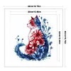 Blue And White Porcelain Cat-11CT Stamped Cross Stitch 40*40cm tapestrymarket