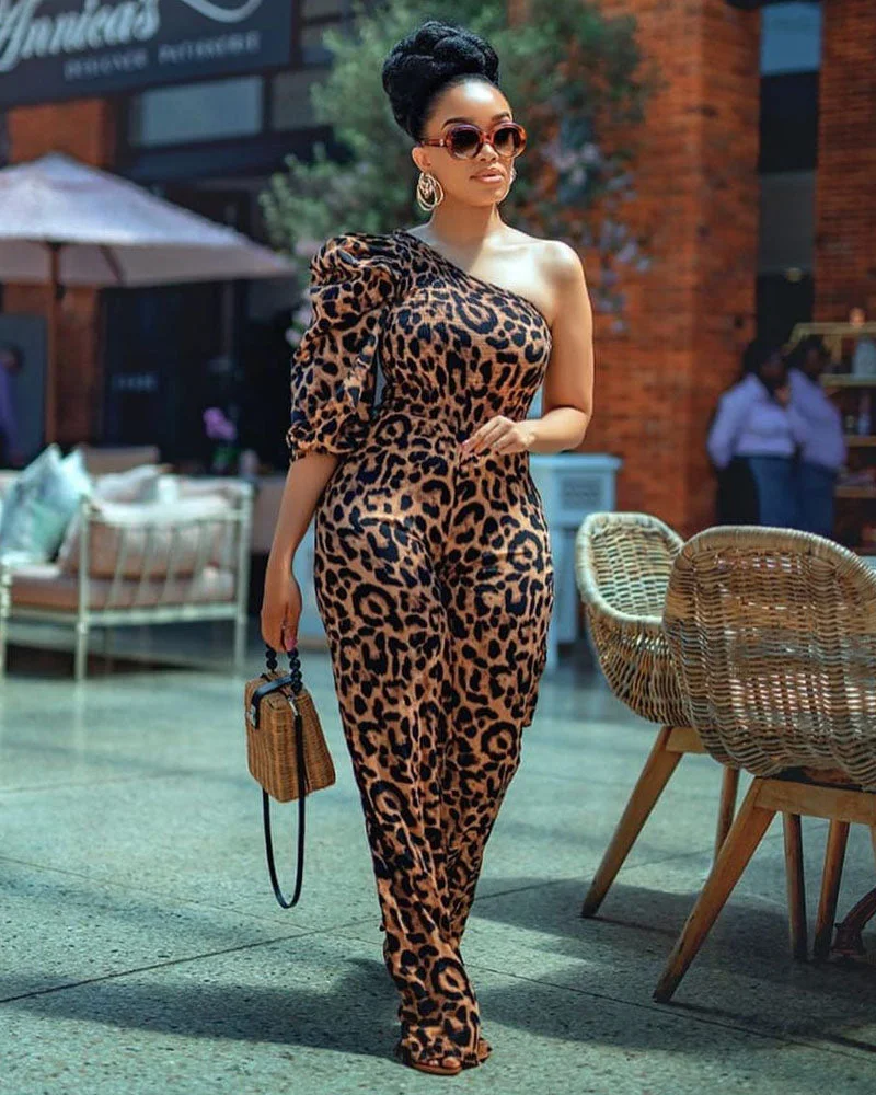Love You More Leopard Jumpsuit