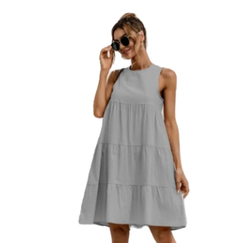 Summer Women Dress 2021 Robe Femme Boho V-neck Spring Sexy Bohemian Dress Pocket Button Beach Dress Vestidos De Mujer Casual