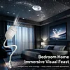 USB Star Projector Night Light Galaxy Ceiling Projector Touch Control