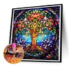 Diamond Painting-DIY Full Round Drill Life Tree