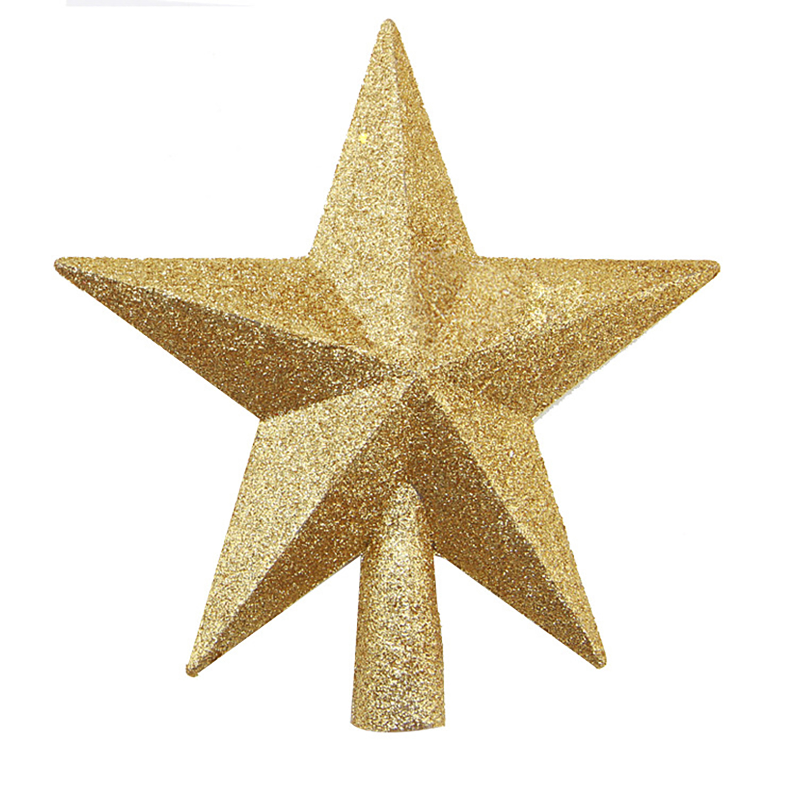 

Glitter Christmas Star Tree Topper 3D Shatter-Proof Bethlehem Star Ornament, 501 Original