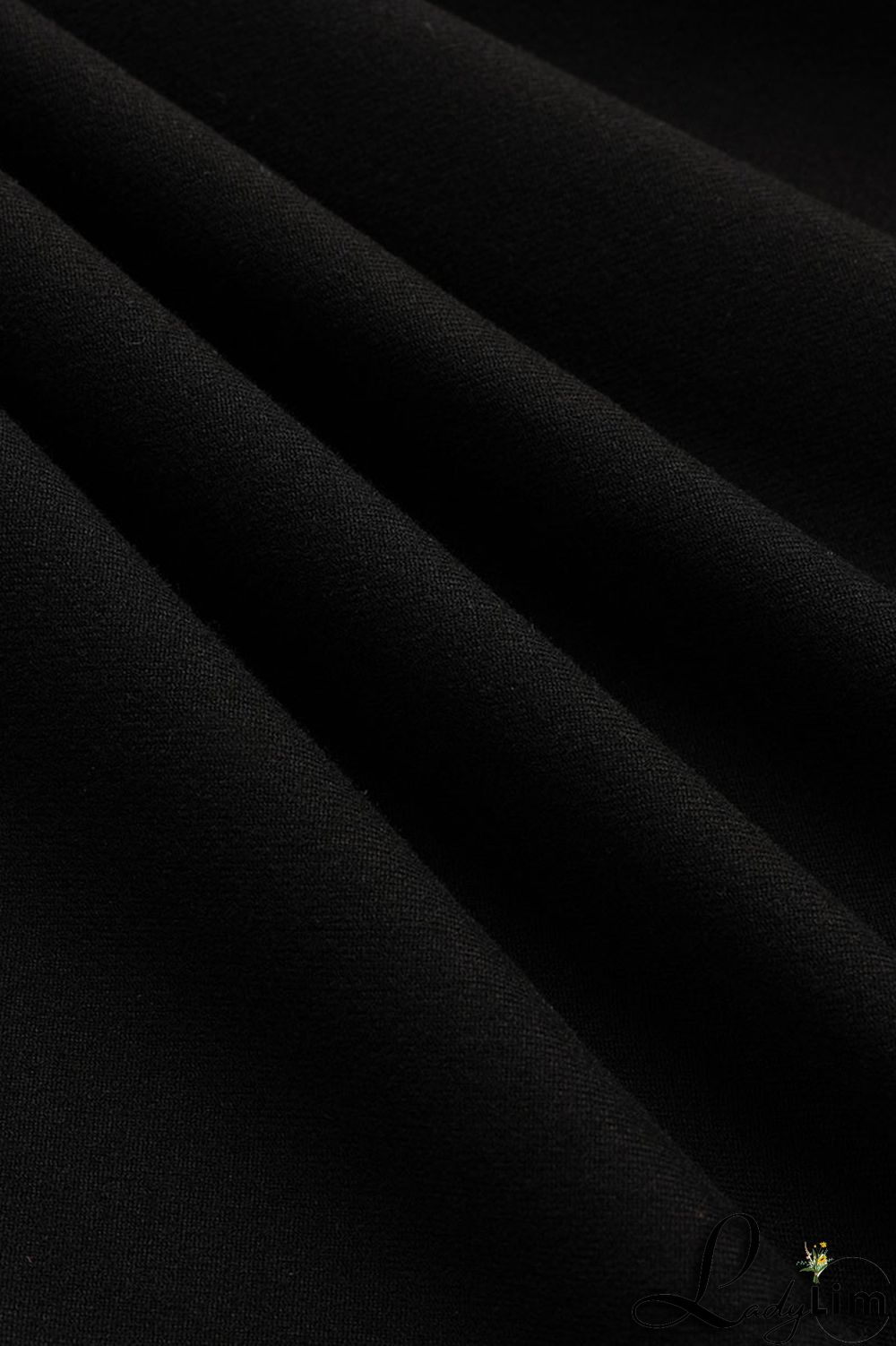 Black Fashion Casual Print Basic O Neck Short Sleeve Dress