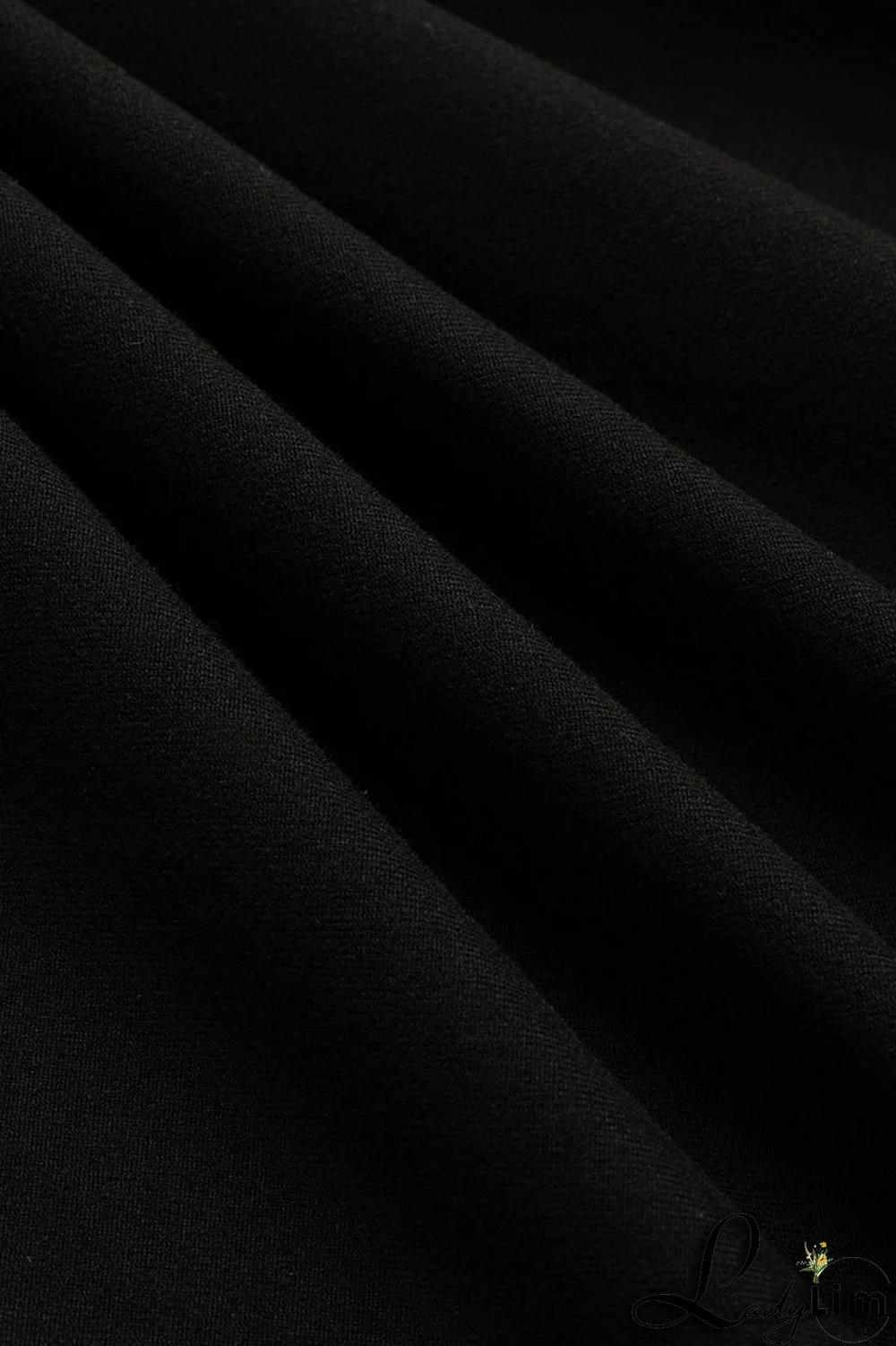 Black Fashion Casual Print Basic O Neck Short Sleeve Dress