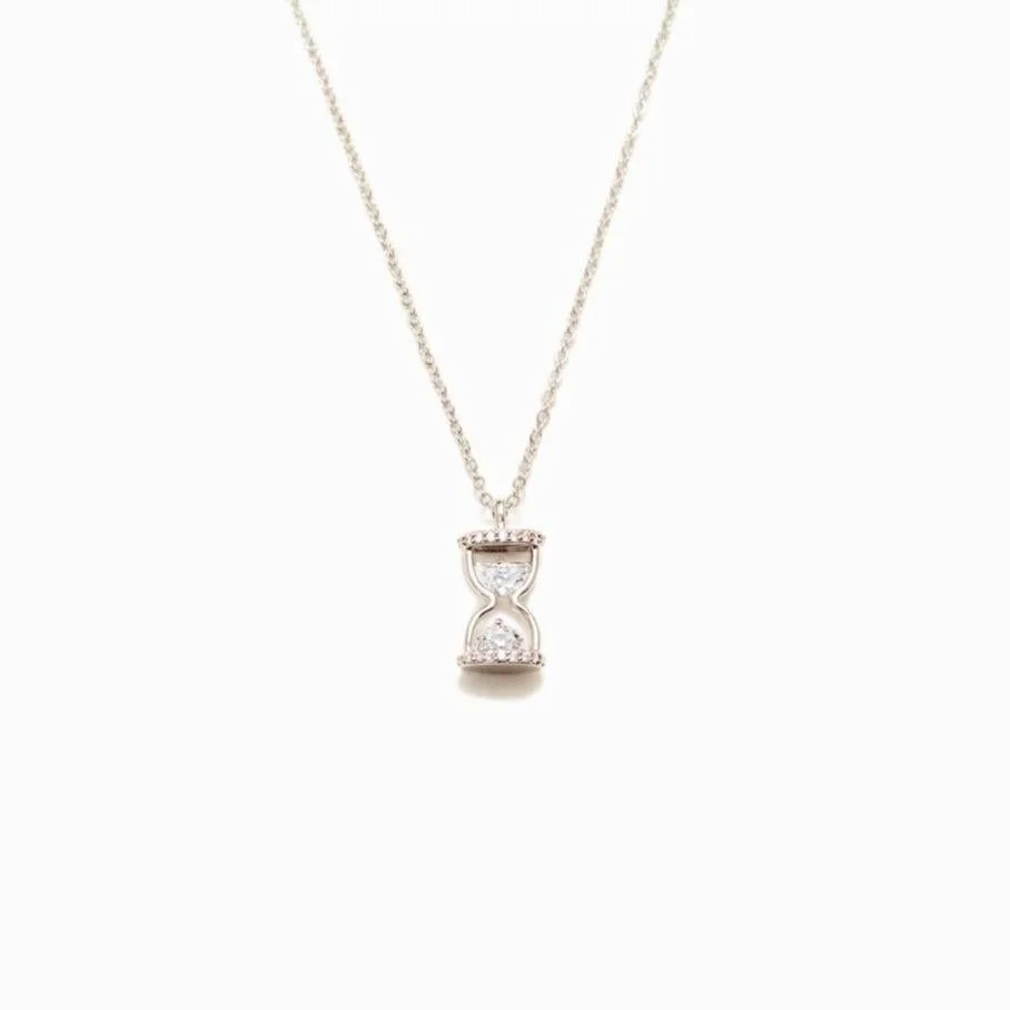 To My Wife Hourglass Necklace
