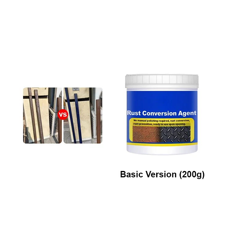 Grinding-Free Metal Rust Removal & Conversion Agent