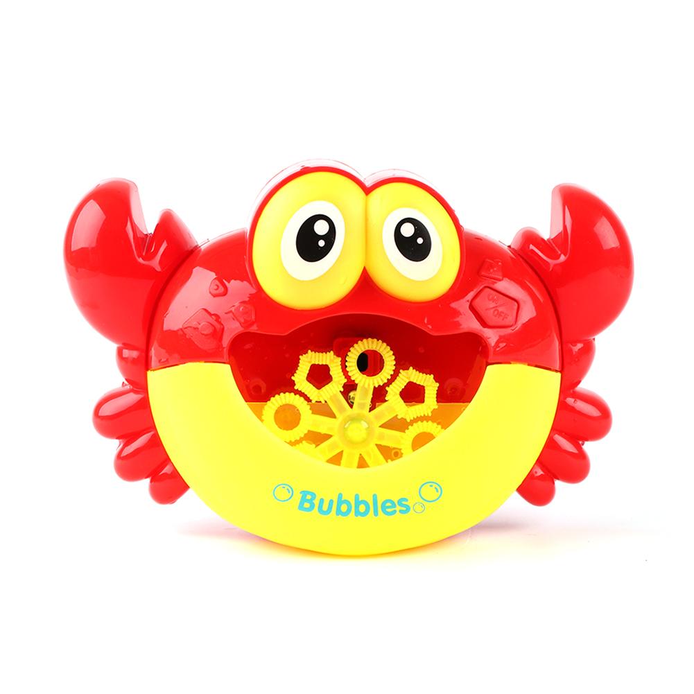 

Electric Crab Bubble Machine Bathtub Bubble Maker Light Music Baby Bath Toy, 501 Original
