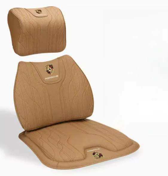 Napa Leather Car Seat Cushion Lumbar Seat Cushion