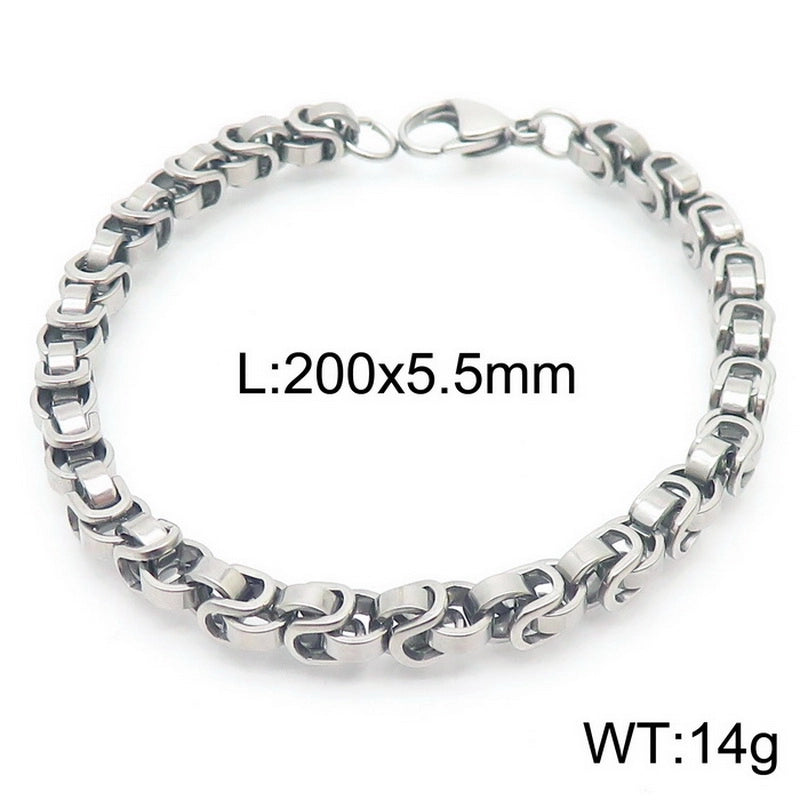 Fashion Popular Stainless Steel More Sizes Bamboo Necklace Choker Bracelet Necklace Accessories