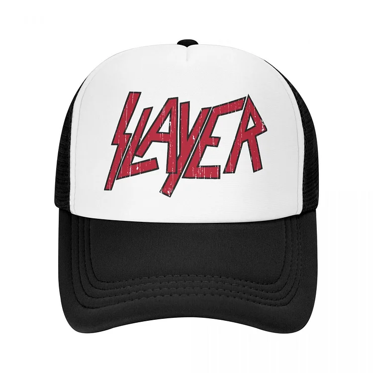 Heavy Metal Rock Slayers Letter Print Baseball Cap Sun Protection Women Men s Adjustable Trucker Hat Spring Snapback Caps
