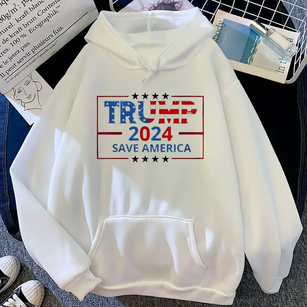 Toneke Wimawait Donald Trump Printed Hoodie – Unisex Loose Hooded Sweatshirt  
